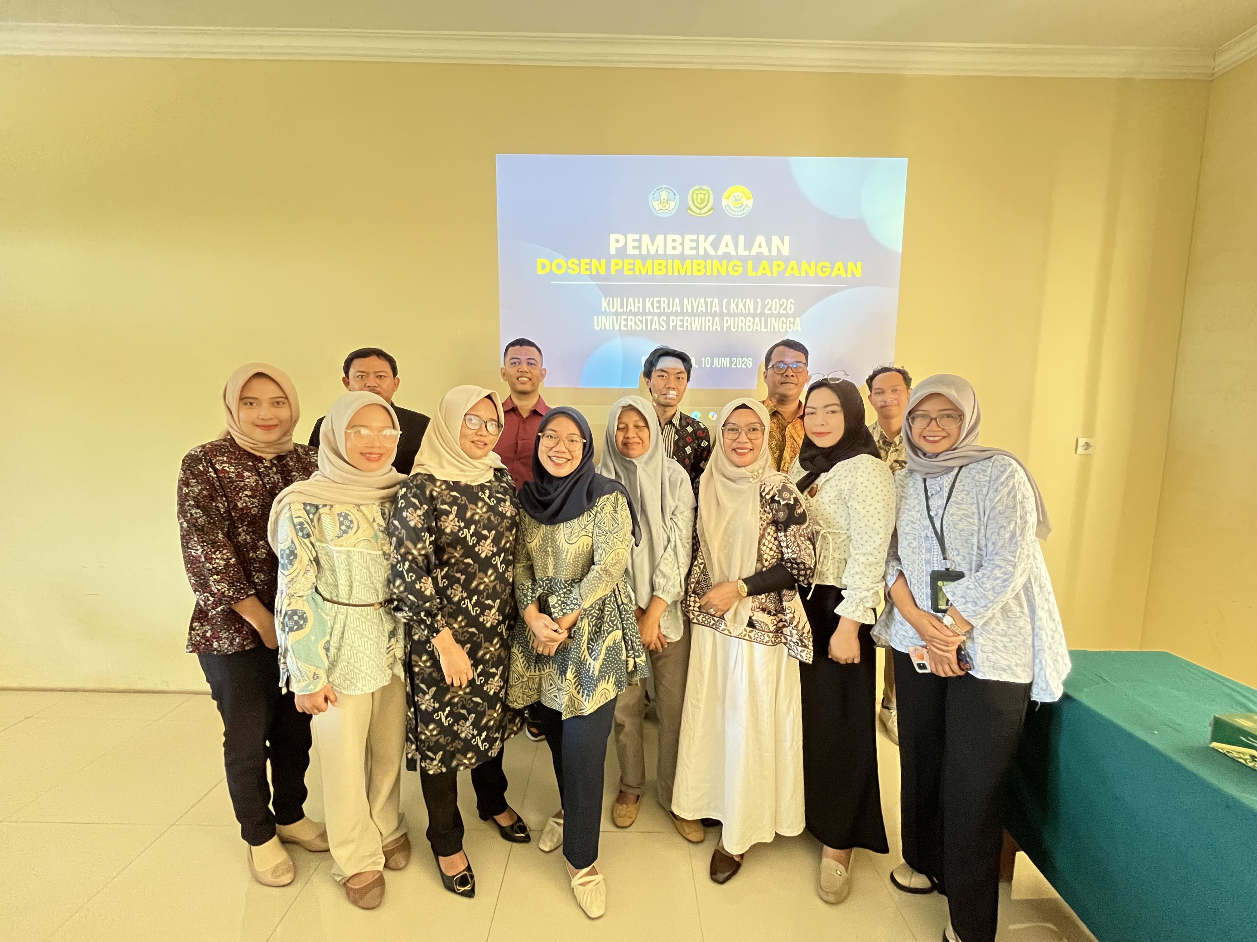 LP2M Universitas Perwira Purbalingga Gelar Pembekalan Dosen Pembimbing Lapangan KKN 2026