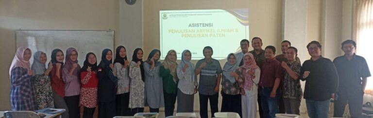 LP2M UNPERBA Selenggarakan Asistensi Penulisan Artikel Ilmiah dan Penulisan Paten