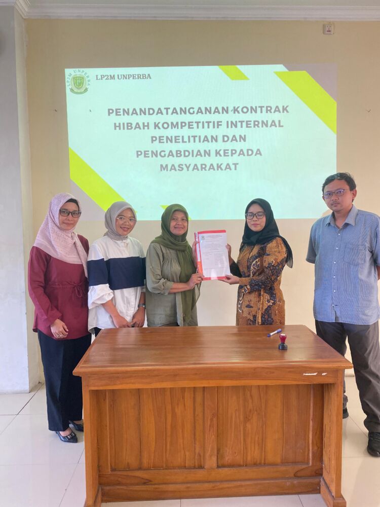 Selamat dan Sukses kepada Penerima Hibah Kompetitif Internal UNPERBA Tahun Akademik 2024/2025
